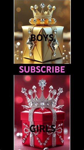 GIRLS (red)❤ AND BOYS (yellow)💛 GIFT BOX # prediking # creative # giftbox# girls vs boys