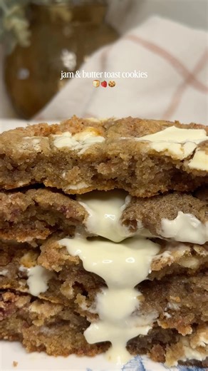 Jam & Butter Toast Cookies