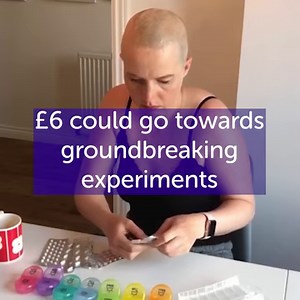 1.5M views · 5.3K reactions | £6 could go towards ground-breaking experiments. Beating cancer relies on every pound donated. | Cancer Research UK | Facebook