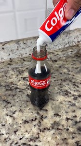 7.3M views · 49K reactions | Put toothpaste in Coca Cola and you'll thank me for it! It's amazing! | Home Tips | Facebook