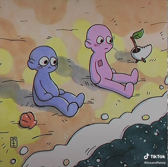 Tux and Fanny - Episode 77 “Sunset Selves” #pixel #pixelart #pixelanimation #8bit #8bitart #8bitanimation