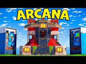 The Arcana . Duo / Trio BUNKER with 5 WALLS to TC ! [ VERY CHEAP ] Rust base design