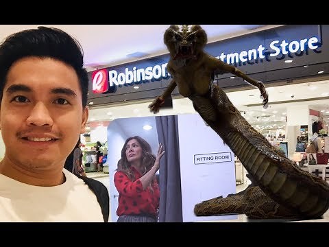 HUMAN SNAKE at ROBINSONS MALL Horror Story