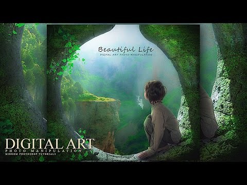 Digital Art Photo Manipulation - Photoshop CC Tutorial