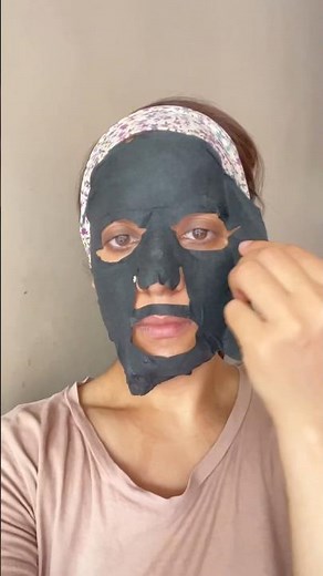 7 days 7 masks challenge and the results are amazing!!! #sheetmask #skincare #glassskin #ytshorts