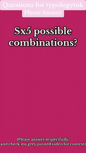 #typologytok #typology #cognitivefunctions #enneagram #psychosophy #tritype #trifix #instinctualvariants #enneagramsubtypes #claudionaranjo #jungian #carljung #myersbriggs #4temperaments #socionics #global5 #globalfive #big5 #bigfive #typologysystem #typologysystems #questionsfortypologytok