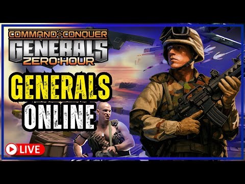 🔴LIVE - KT - Generals Online Free For Alls, Undercovers?! | C&C Generals Zero Hour