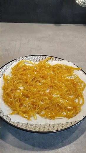 Candied Orange Zest #quick #easyrecipe