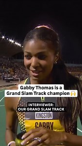 Gabby Thomas reflects on one of the hardest races of her career after winning the women’s long sprints Grand Slam title. | NBC Olympics & Paralympics