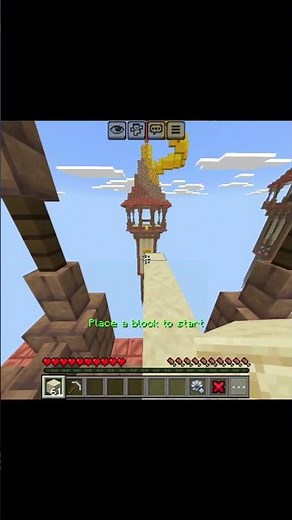How to Fast Bridge in Minecraft Bedrock 💯 working ( Mobile) #minecraft