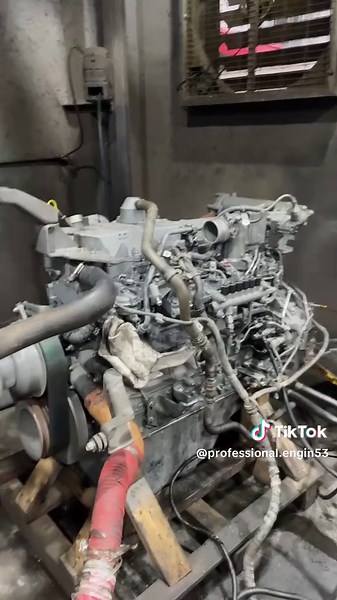 Isuzu, 6HK1 complete engine assembly, testing completed#excavator #engine