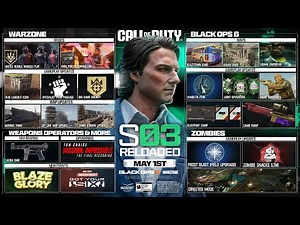 HUGE Black Ops 6 Season 3 Reloaded Update Road Map! (Crossover, Operators, Events, & MORE!)