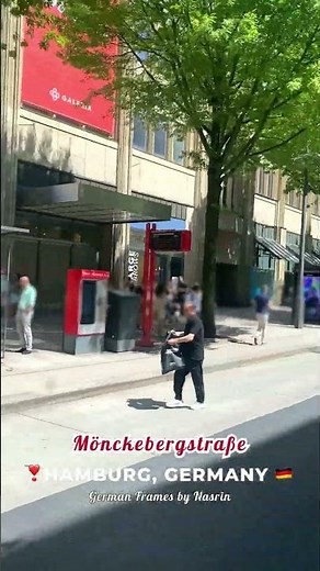 Along Mönckebergstraße ❣️ Hamburg, Germany 🇩🇪