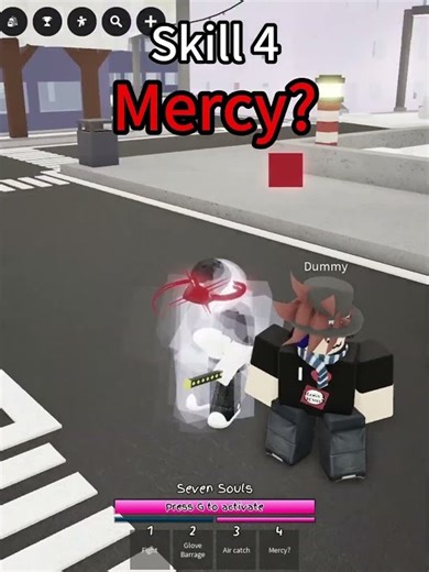 Chara Moveset in JJS skill builder #roblox #jujutsushenanigans #tsb #robloxedit #undertale