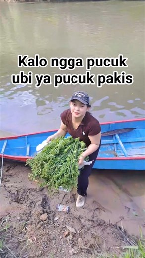 Kalo kita nikah, sayur ngga usah beli. #gadisdayak