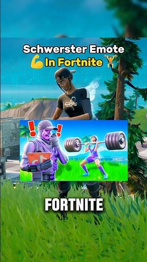 Was ist der Schwerste Emote in Fortnite?😱🤔 || #fortnite #shorts