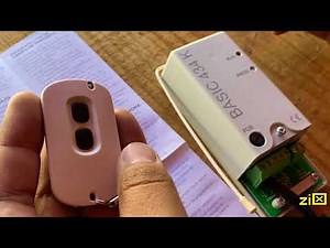 How to program new transmitter on Basik 434K SMINN