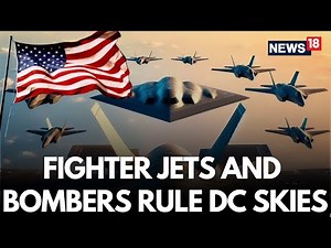 4th July Celebrations LIVE | B2 Bombers, F35s And F22 Epic Show Over White House On 4th July | N18G