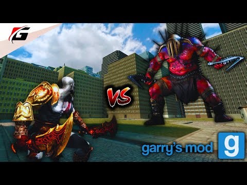 O INFERNO SE ABRIU! KRATOS ENFRENTA HADES PARA DEFENDER A TERRA | GARRY’S MOD