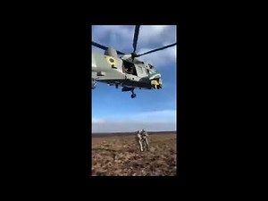 Westland Sea King Helicopter Seen Operating in Ukraine