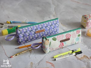 How to Make 2 Sizes Triangle Pencil Case | Sewing Patterns | gift idea | made by JOJO