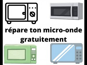 How to repair/detect problems with a microwave oven