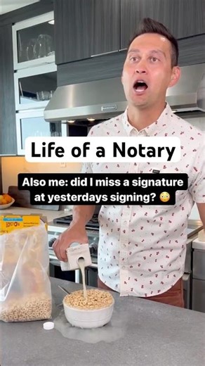 POV: You're a Notary and Missed a Signature 😳