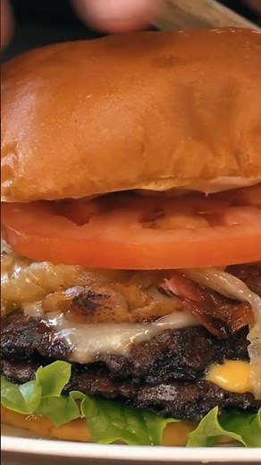 The Best All American Burger Recipe - Smashburger Recipe #shorts #burger