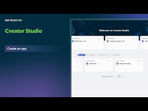 Creator Studio | Create an app in Creator Studio