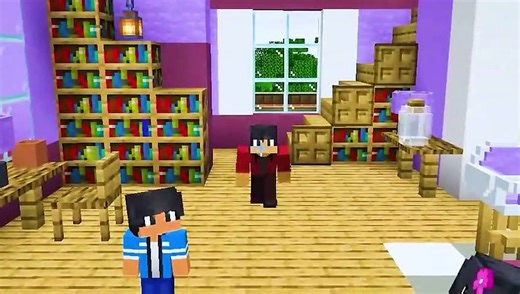 Adopted By The APHMAU FAMILY in Minecraft!