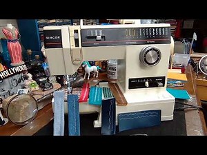 Stronger than the Singer 201-2, meet Holly's Singer 6233, a forgotten machine that offers much!!