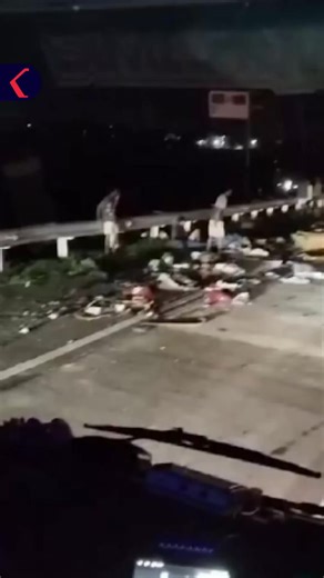 Kecelakaan Bus di Tol Trans Jawa: Puluhan terluka