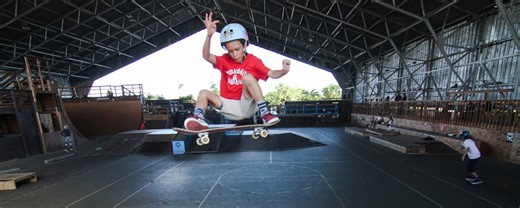 Before pickleball, Tama Shimabukuro was a skateboarding sensation