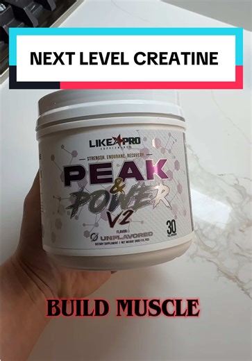 Unlock explosive strength, lean muscle gains, and unmatched training endurance with Peak & Power V2 — a powerhouse formula built for serious lifters who demand results. Engineered with cutting-edge ingredients and research-backed dosages, Peak & Power V2 is your go-to solution for maximizing output, recovery, and growth. #creatine #fyp #tiktok #bodybuilding #tiktokshopjumpstartsale