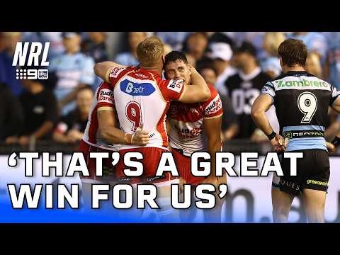 Every Dolphin played their part tonight: NRL Presser | NRL on Nine