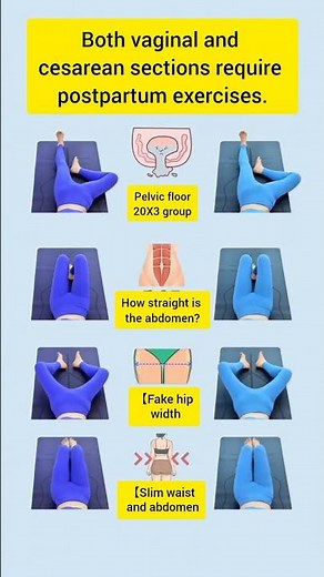Postpartum Exercises After Normal Delivery & C-Section | Pelvic Floor & Core Recovery