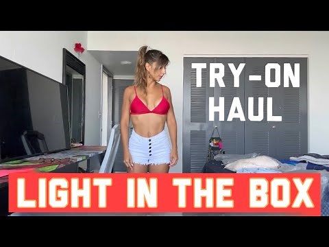 Light in The Box Clothing Try On Haul and Review