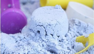 Easy Toddler-Safe Cloud Dough Recipe is Sensory Fun