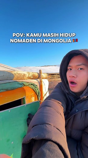 Bangun Tidur dengan View Aesthetic di Mongolia