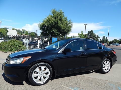 2008 Honda Accord EX-L sedan walk around / overview video review!