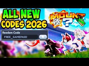 ALL WORKING MOUNT RNG CODES ROBLOX - All New Mount RNG Codes (March 2026)