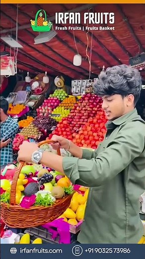 Fresh Mixed Fruit Hamper in Hyderabad | Premium Fruit Basket Delivery | Irfan Fruits