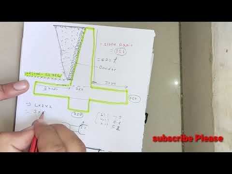 Wing Wall ka Slope Kaise Nikalte Hain? | Formula + Site Example | Civil Engineering