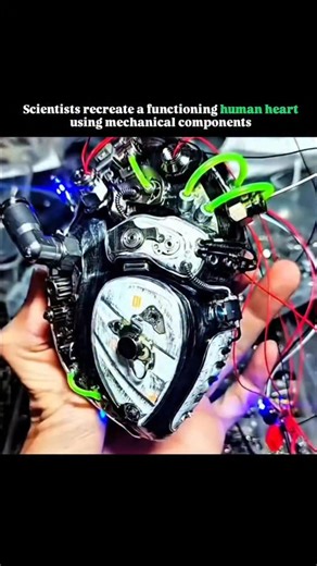 @nbalance.us on Instagram: "Scientists have achieved a groundbreaking milestone by recreating a fully functioning heart using advanced mechanical components, blending biology and engineering to mimic natural cardiac rhythms. This innovation marks a major leap forward in medical technology, offering new hope for patients awaiting transplants and paving the way for artificial organs that could one day replace damaged human hearts. #artificialheart #biology #medicalfacts #disorder #heart #hearttran