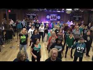 Fly Eagles Fly Line Dance - Philadelphia Eagles fight song Line Dance