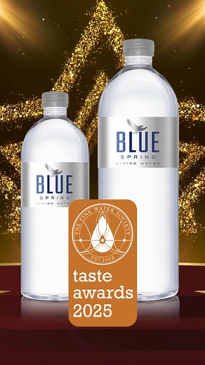 Blue Spring Living Water won the Bronze Award in our category at the prestigious FineWaters International Water Tasting Competition. Standing out on a global stage with 100 waters from 35 countries across 14 taste categories. Blue Spring was acknowledged for our naturally clean, crisp taste and pristine quality. | Blue Spring Living Water