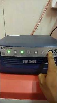 Luminous Inverter Eco mode to UPS mode#Short