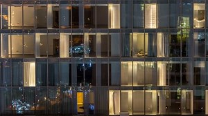 Blinking Flashing Windows Multi-storey Building Glass Stock Footage Video (100% Royalty-free) 1011839798 | Shutterstock