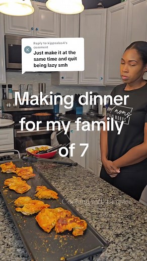 Replying to @kippsalas4 Whipping up some quick fajitas for my amazing fam of 7! Thanks to this incredible 36-inch grill I snagged from the tiktok shop, cooking meals for my squad has become an absolute breeze. It's a total game-changer for those busy weeknight dinners! 🔥🌮👨‍👩‍👧‍👦💯 #FamilyFoodie #TikTokFinds #WeeknightWinner#easyrecipe #cookingwithdimples