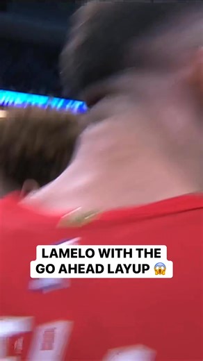 LaMelo puts in the GO AHEAD layup with 1.3 remaining, Quickley responds with the Tissot 3! 🤯 | NBA